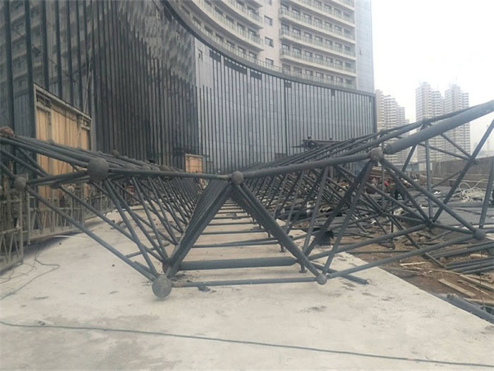 丰台万豪酒店雨棚网架